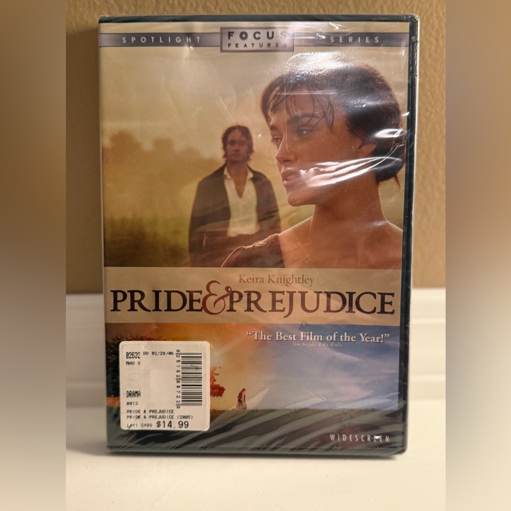 Pride & Prejudice DVD Brand New and Sealed
